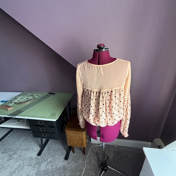 Free people polka dot shirt - Picture 2 of 4